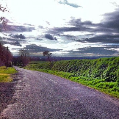 Road outside Stamullen Priory