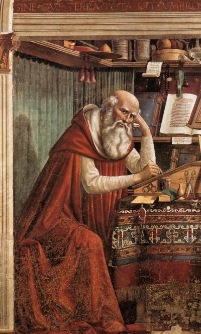 GHIRLANDAIO_Domenico_St_Jerome_In_His_Study