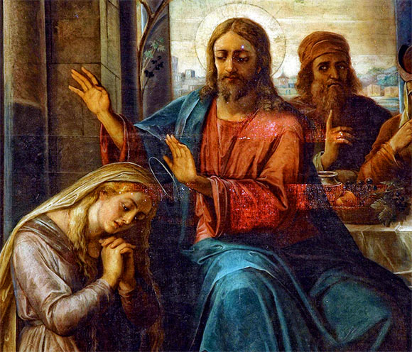 Mary Magdalene at the House of Simon the Leper