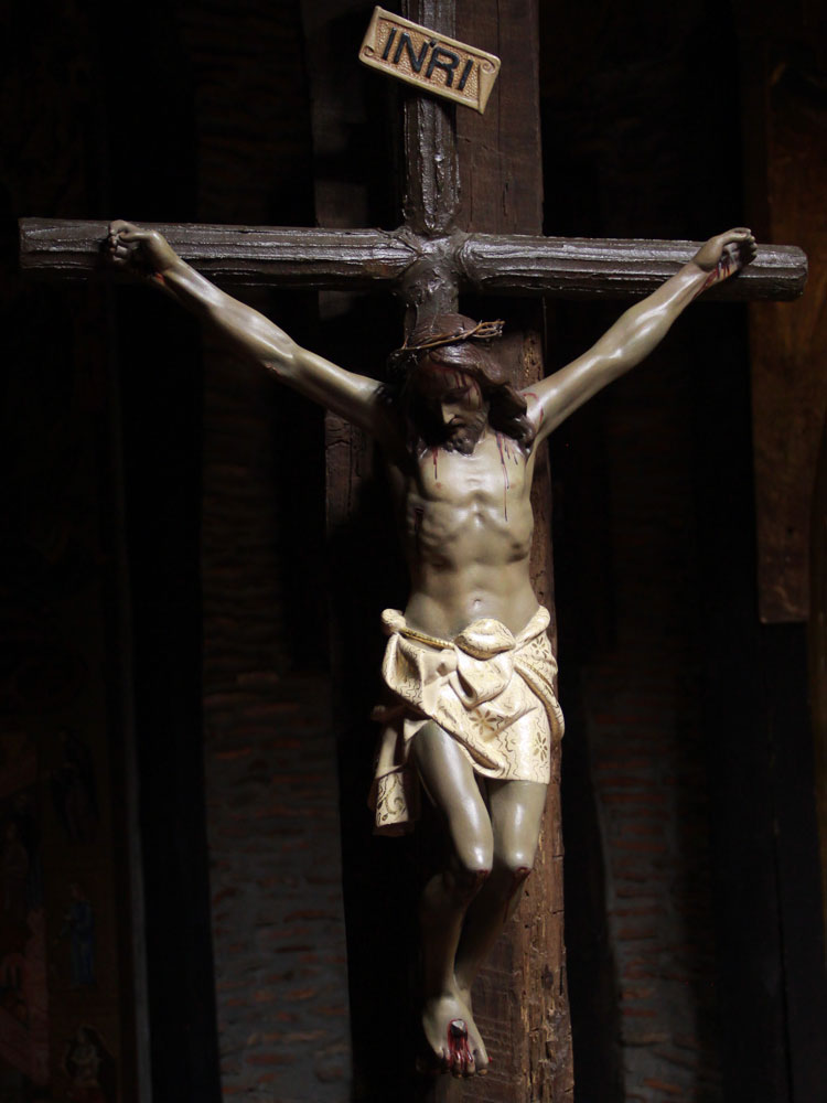 The crucifix Sr Clare kissed at her conversion